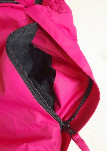 Kızlar için koyu pembe kar tulumu - Görsel 6