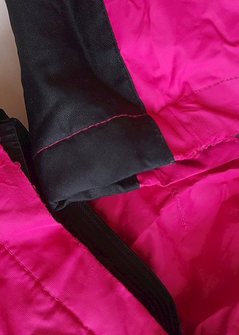 Kızlar için koyu pembe kar tulumu - Görsel 4