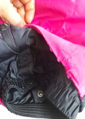 Kızlar için koyu pembe kar tulumu - Görsel 7