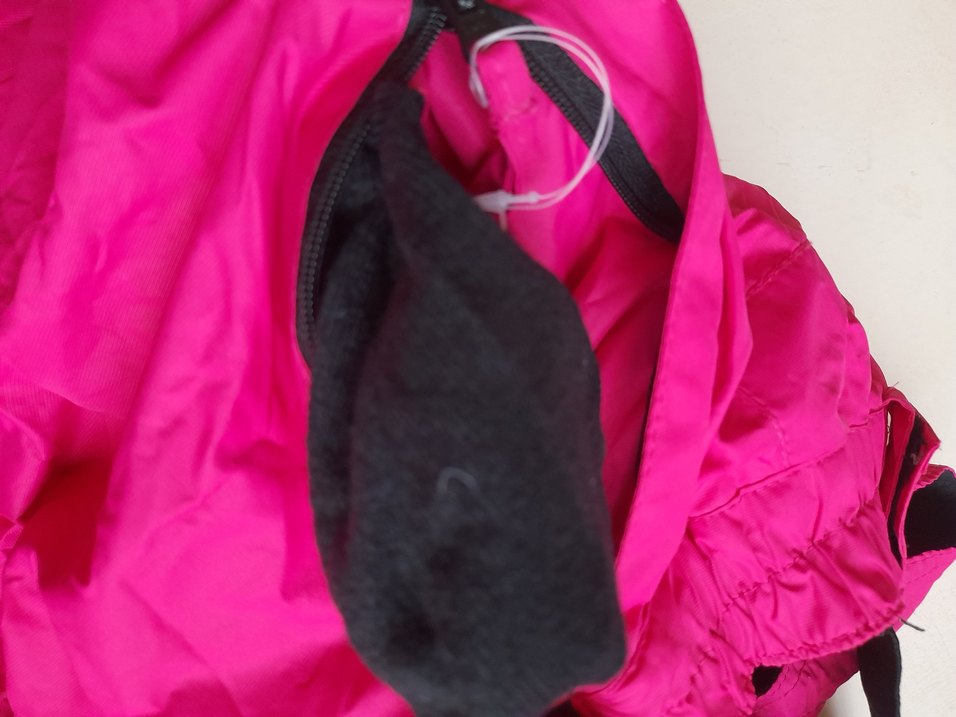 Kızlar için koyu pembe kar tulumu - Görsel 5