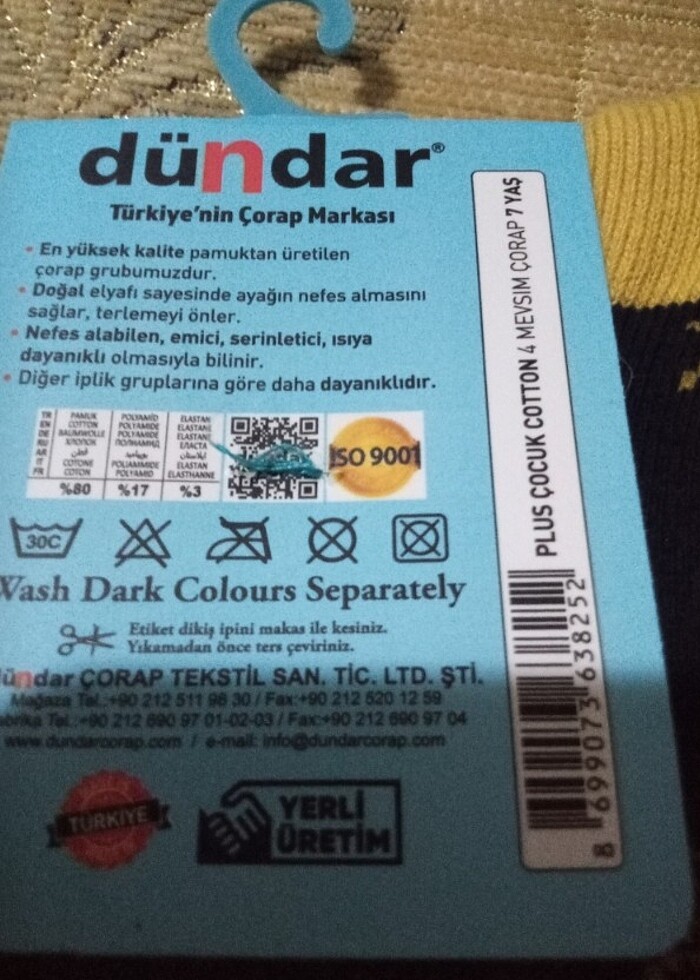 Dündar çocuk çorabı - Görsel 2