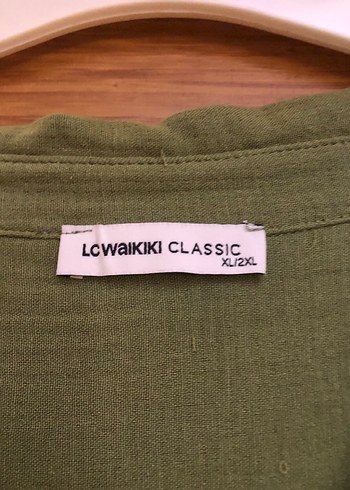 LC Waikiki Kadın Keten Uzun Bohem keten müslin kumaş V Yaka Tunik