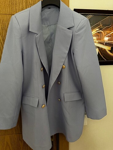 xxl Beden Mavi büyük beden blazer
