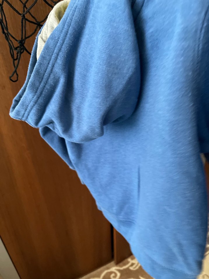Mavi Kapüşonlu GAP Orjinal Erkek Sweatshirt - Görsel 3