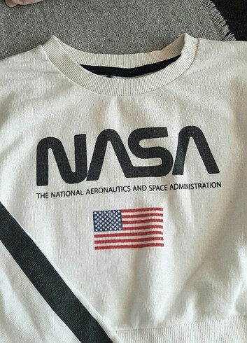 H&M Kısa sweatshirt