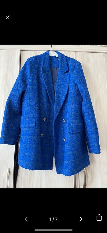 Lacivert blazer ceket