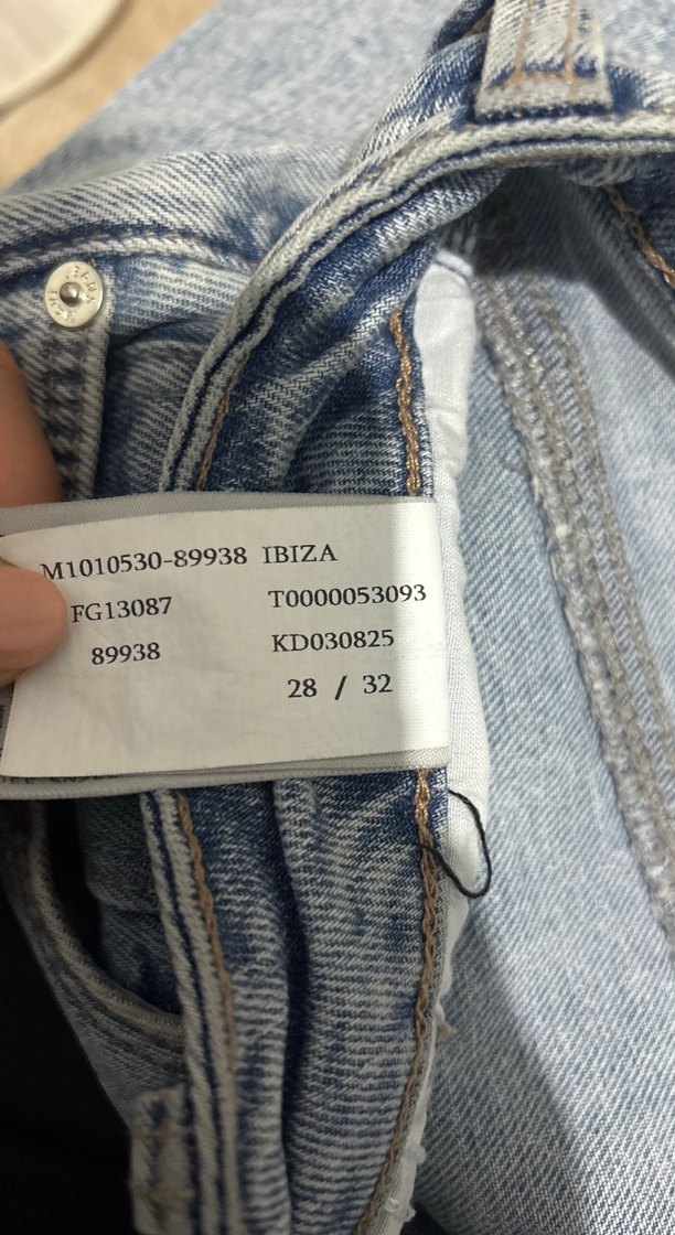 Mavi ibiza jean  Kot Pantolon - Görsel 4