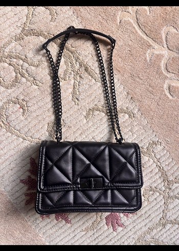 Siyah stradivarius Omuz kol  Çantası - Görsel 2