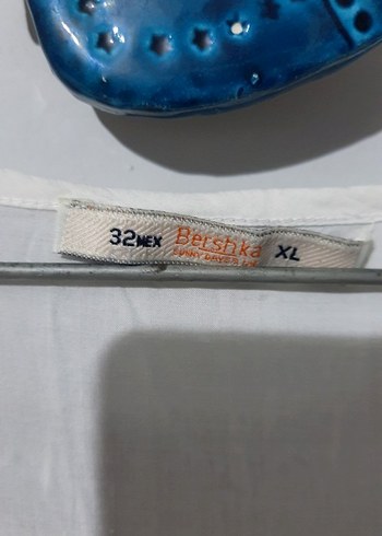 V Yaka Kolsuz Beyaz vual Bluz - Görsel 5