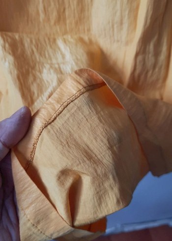 Kadın Sarı Kapüşonlu  ruzgarlik - Görsel 7