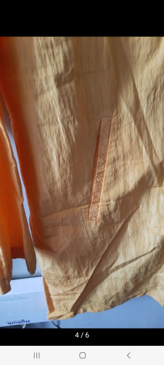 Kadın Sarı Kapüşonlu  ruzgarlik - Görsel 4