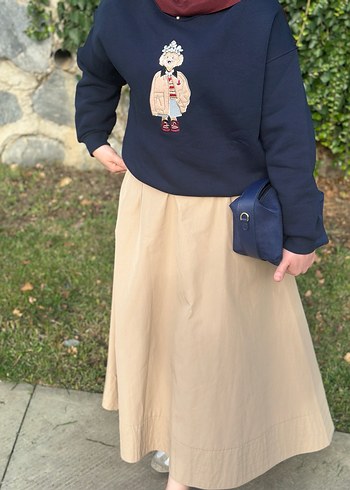 Taşlı beymen sweat - Görsel 3