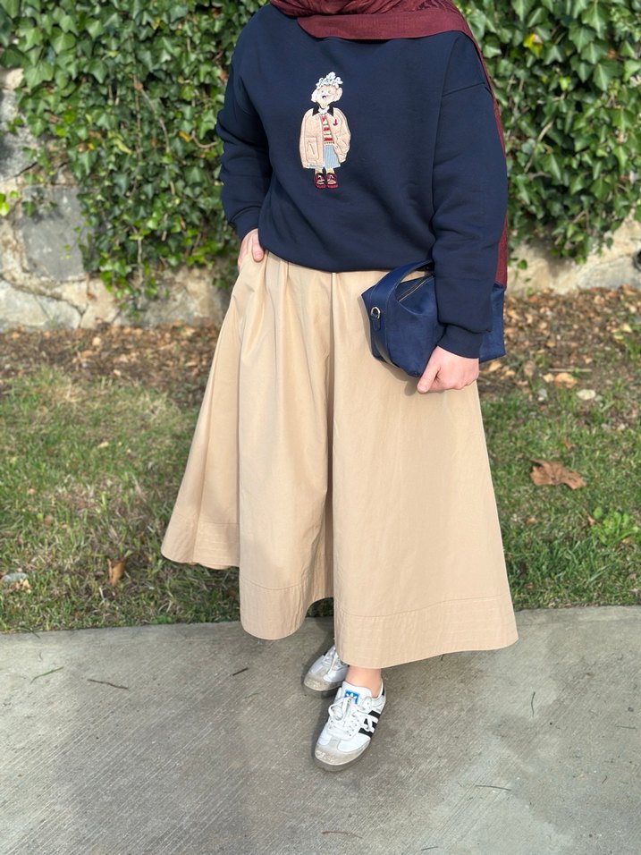 Taşlı beymen sweat - Görsel 5