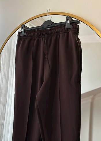 Kahverengi scuba havuç pantolon - Görsel 3