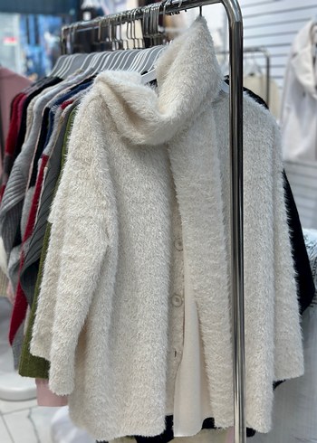 Bej Yumoş atkılı ceket - Görsel 5