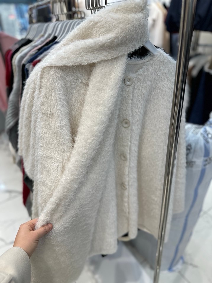 Bej Yumoş atkılı ceket - Görsel 3