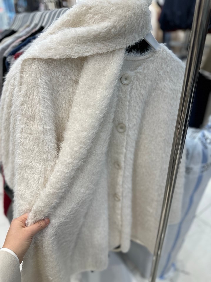 Bej Yumoş atkılı ceket - Görsel 4