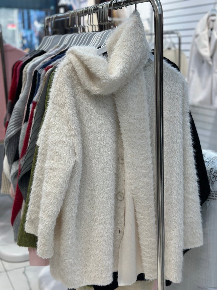 Bej Yumoş atkılı ceket - Görsel 5