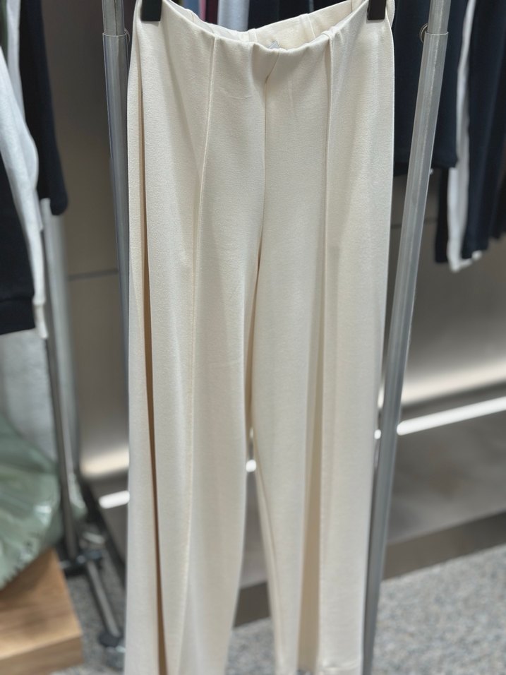 Çimalı beli Pensli eşofman altı - Görsel 2