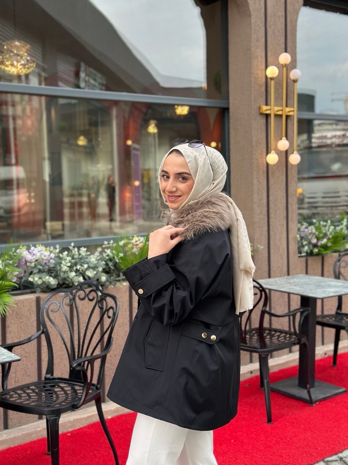 Kürklü parka - Görsel 5