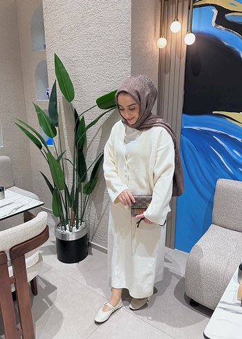 Angora etekli takım - Görsel 3