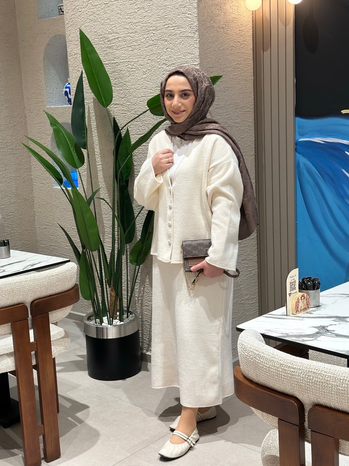 Angora etekli takım - Görsel 5