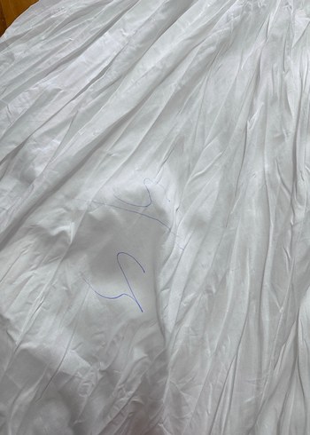 Ufak defolu kırışık etek - Görsel 5