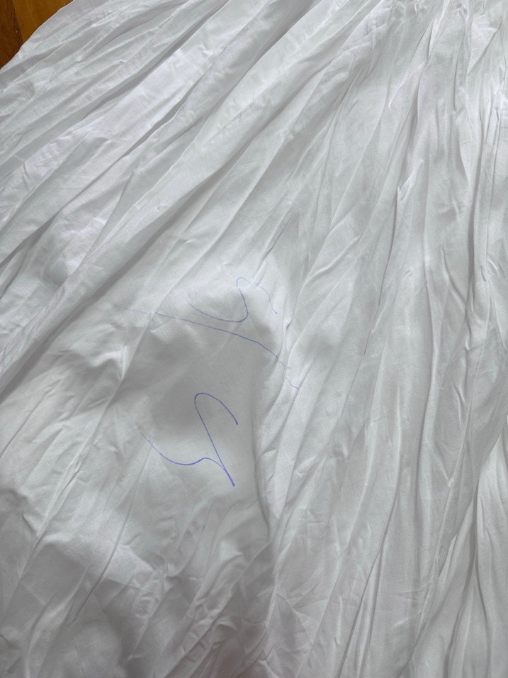 Ufak defolu kırışık etek - Görsel 5