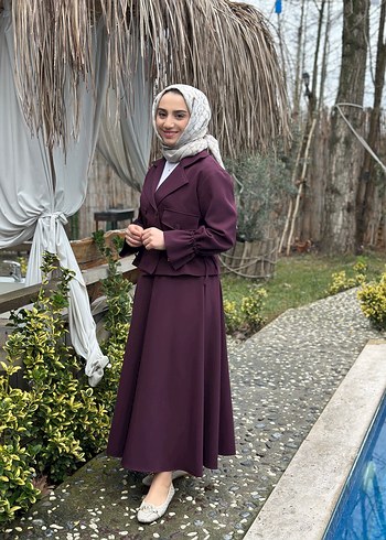 Ufak defolu trenç etekli takım - Görsel 2