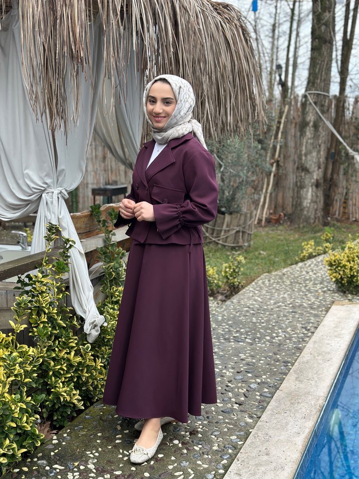 Ufak defolu trenç etekli takım - Görsel 2