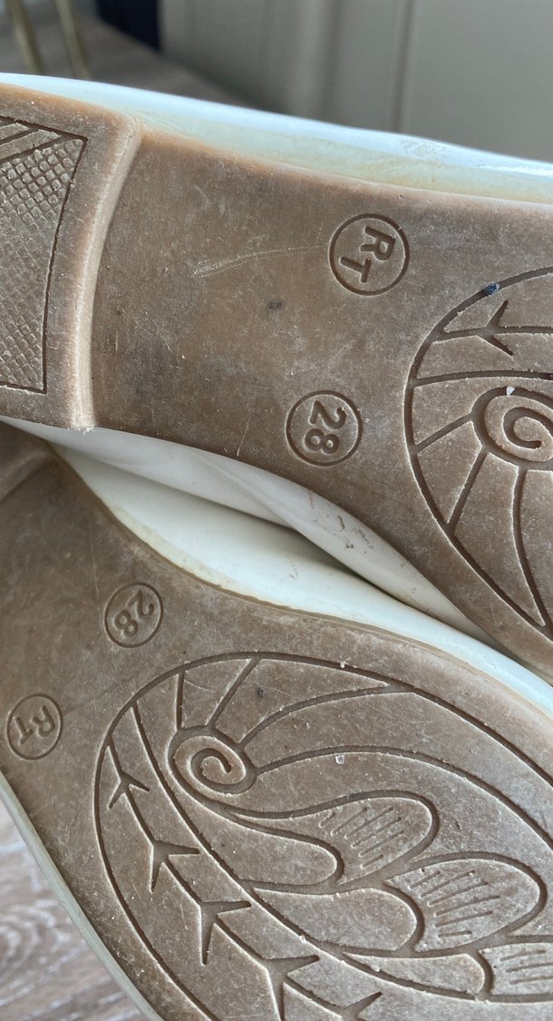 Kız Çocuk Beyaz Fiyonk Detaylı Babet - Görsel 2