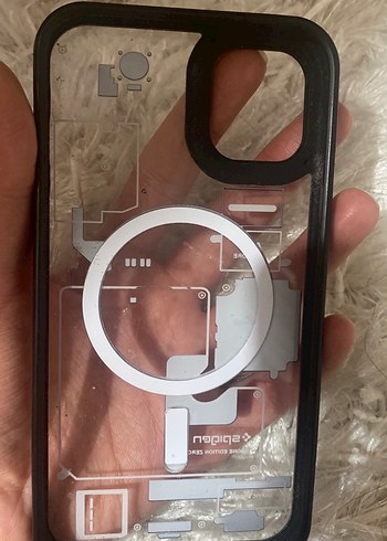 Zincir Detaylı Mavi Sokak Stili Telefon Kılıfı - Görsel 2