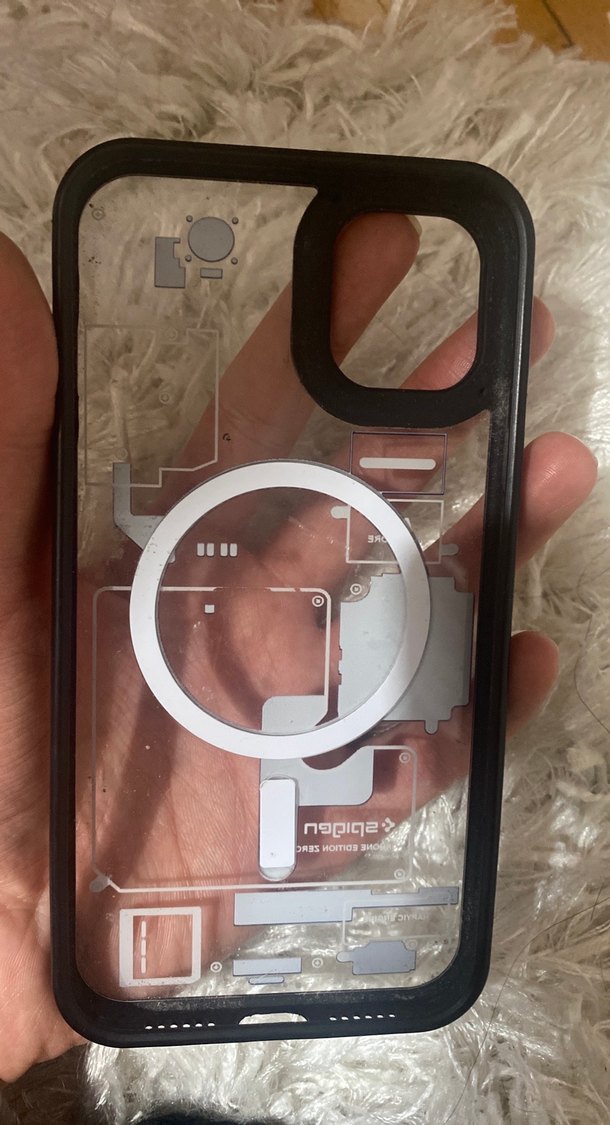 Zincir Detaylı Mavi Sokak Stili Telefon Kılıfı - Görsel 2