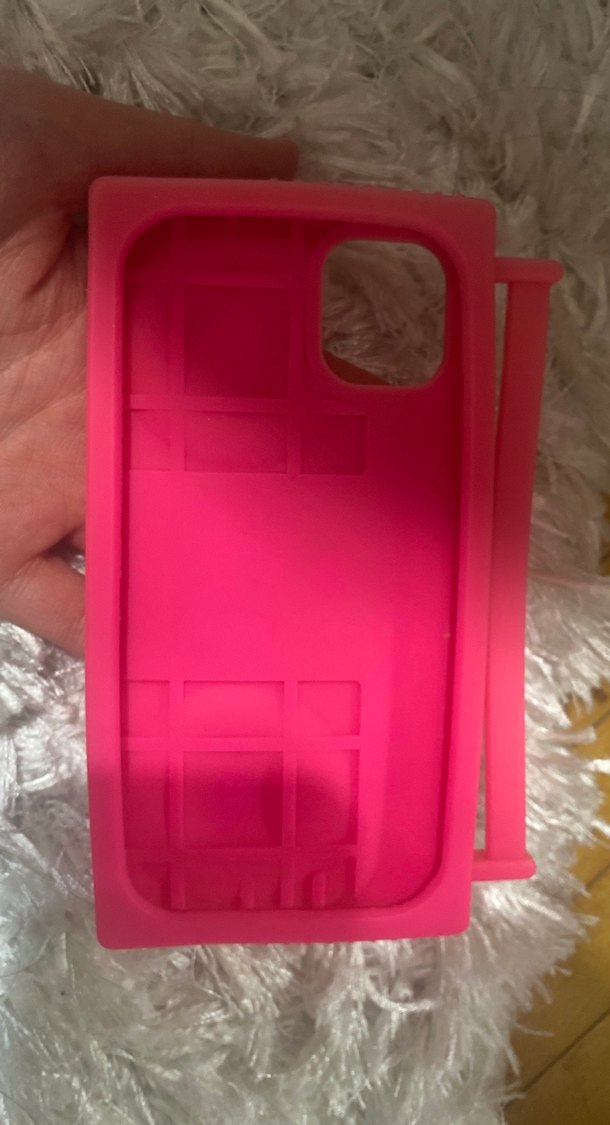 Pembe Barbie Temalı Parlak Telefon Kılıfı - Görsel 2