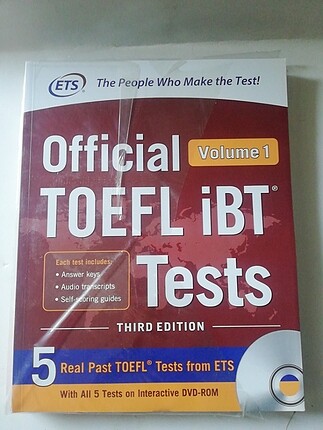 ETS official toefl ibt tests volume 1_2 