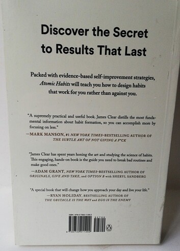 Beden Atomic Habits James Clear
