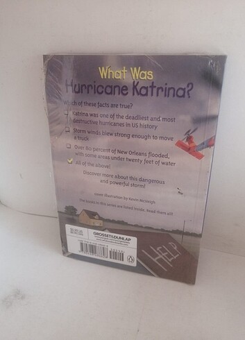 What Was Hurricane Katrina ingilizce kitap english book