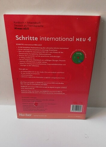  Beden Schritte international neu 4 CD li Almanca kursbuch und arbeitsb