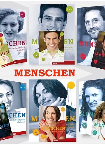 Menschen Full Set Arbeitsbuch Kursbuch Deutsch als Farmdsprache 