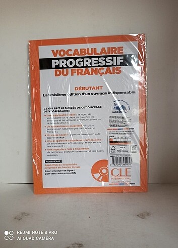  Beden Renk Progressive Vocabulaire A1 