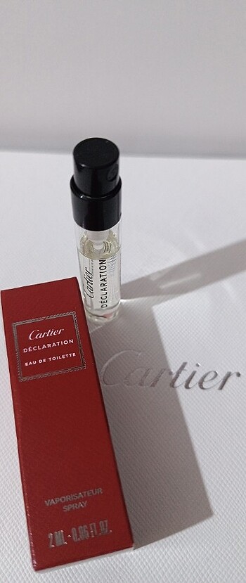 Cartier Déclaration EDT sample parfüm 