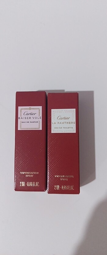 Cartier sample parfüm 