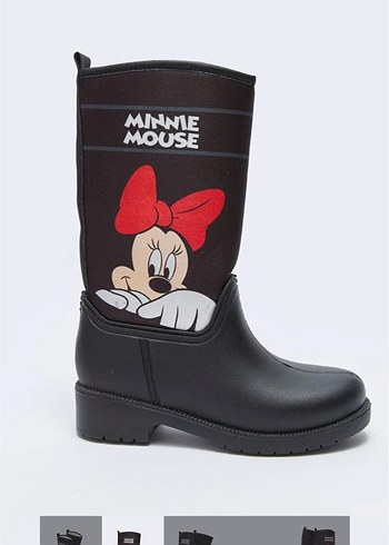 Lcw Minnie Mouse Baskılı Renkli Kız Çizme