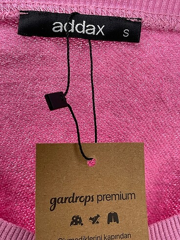 s Beden pembe Renk Addax Sweatshirt %70 İndirimli.