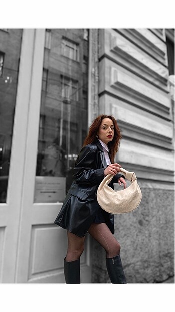  Beden siyah Renk BOTTEGA Trend Model