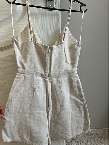 Shein keten şort tulum - Görsel 5