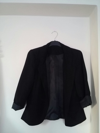 Siyah klasik ceket 