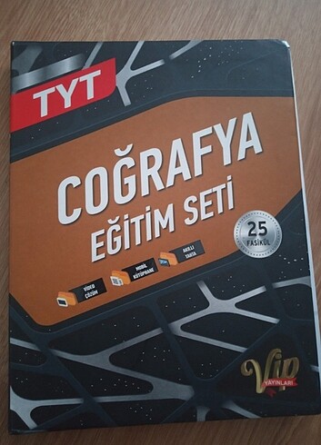 Vip tyt coğrafya eğitim seti
