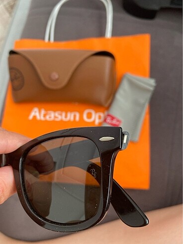  Beden siyah Renk Rayban wayfarer eğimli model