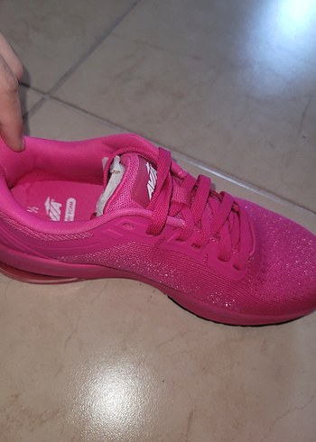 Pembe Kadın Spor Ayakkabı Stiletto Topuklu